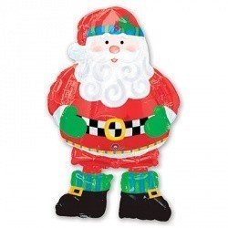 Ходячий шар Санта Клаус