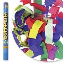 Хлопушка 60см конфетти бумага