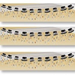 Гирлянда Шляпа HNY со звездами 365 см