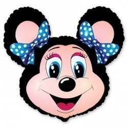 Шар фигура Лолли Маус черная