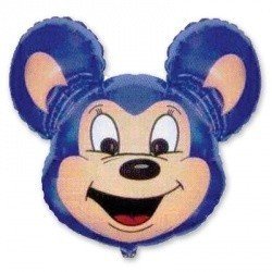 Шар фигура Майти Маус синий