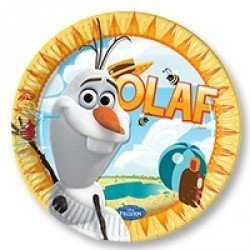 Тарелки большие Frozen Олаф Лето 8 штук