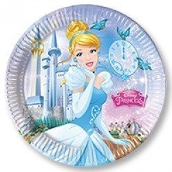 Тарелки большие Золушка сказочная 23 см