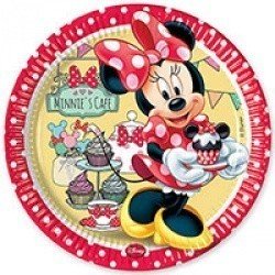 Тарелки большие Минни Кафе 8 штук