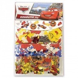 Конфетти Тачки бумага, 3 вида, 34 гр