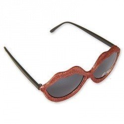 Очки Губки красные, блеск