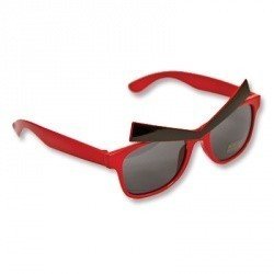 Очки Злые Брови красные