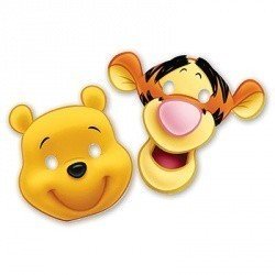 Маска Винни Пух и друзья, 6 штук