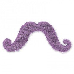 Усы фиолетовые