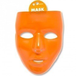 Маска пластик оранжевая