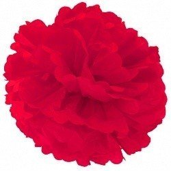 Помпон Красный 20 см