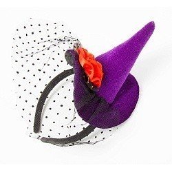 Ободок Сиреневый колпак