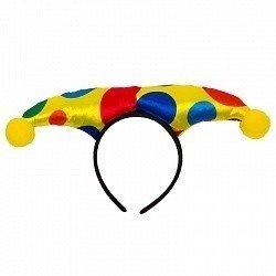 Ободок с ушками Шут