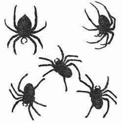 Баннер комплект Пауки блеск