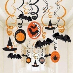 Спирали Хэллоуин Горошек Шеврон