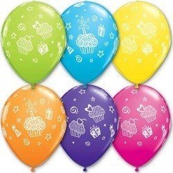 Облако шаров Кексы и Подарки 25 шт