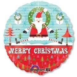 Шар фольгированый 18