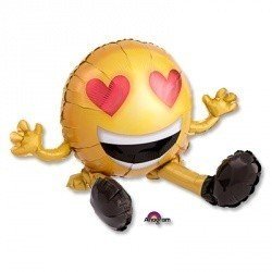 Шар фигура Эмодзи Улыбка сидячая