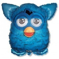 Шар фигура Фёрби голубой