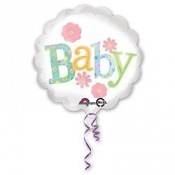 Шар фигура Малыш Цветы