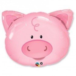 Шар фигура Поросенок голова