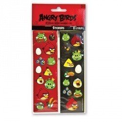 Наклейки Angry Birds, 8 листов