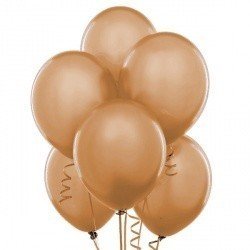 Облако шаров персикового цвета 25 шт