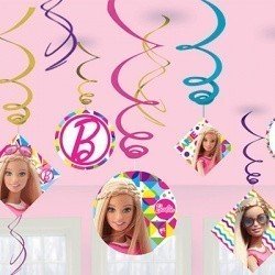 Спирали Барби 46-60 см, 12 штук