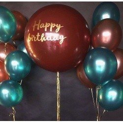 Готовое решение Цвет Осени (бургунди, ледяная волна)