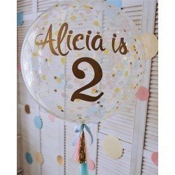 Большой прозрачный шар с печатью