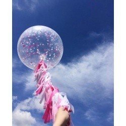 Большой шар с конфетти Мечты сбываются