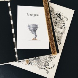 Открытка «Ураган»