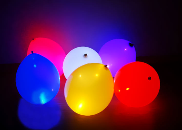 Светящиеся Шары на Пол 100 шт