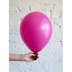 Шар фуксия матовый