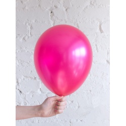 Шар фуксия перламутровый