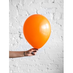 Шар оранжевый матовый