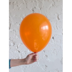 Шар оранжевый полупрозрачный 