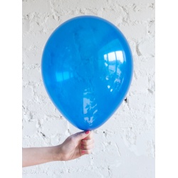 Шар синий полупрозрачный