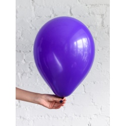Шар фиолетовый матовый