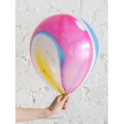 Шар Разноцветный Мраморный 