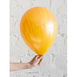 Шар Супер Агат Yellow Orange жёлто-оранжевый