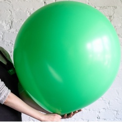 Большой шар салатовый