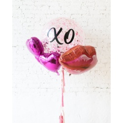 Большие шары целую сердцем 