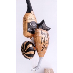 Букет из шаров Бокал Шампанского