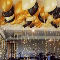 Шарики под потолок  Жемчужное ассорти 25 шт 