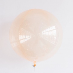 Шар бабл оранжевый