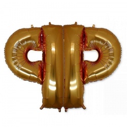 Шар буква Ф 90 см