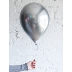 Шар серебряный хром