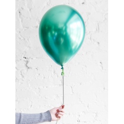 Шар зеленый хром