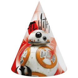 Колпак Звездные войны 8 6шт